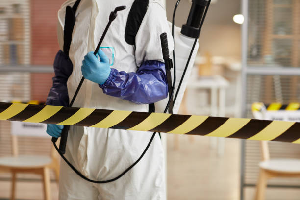 Professional Blood Cleanup technician working in Clarksville, IN